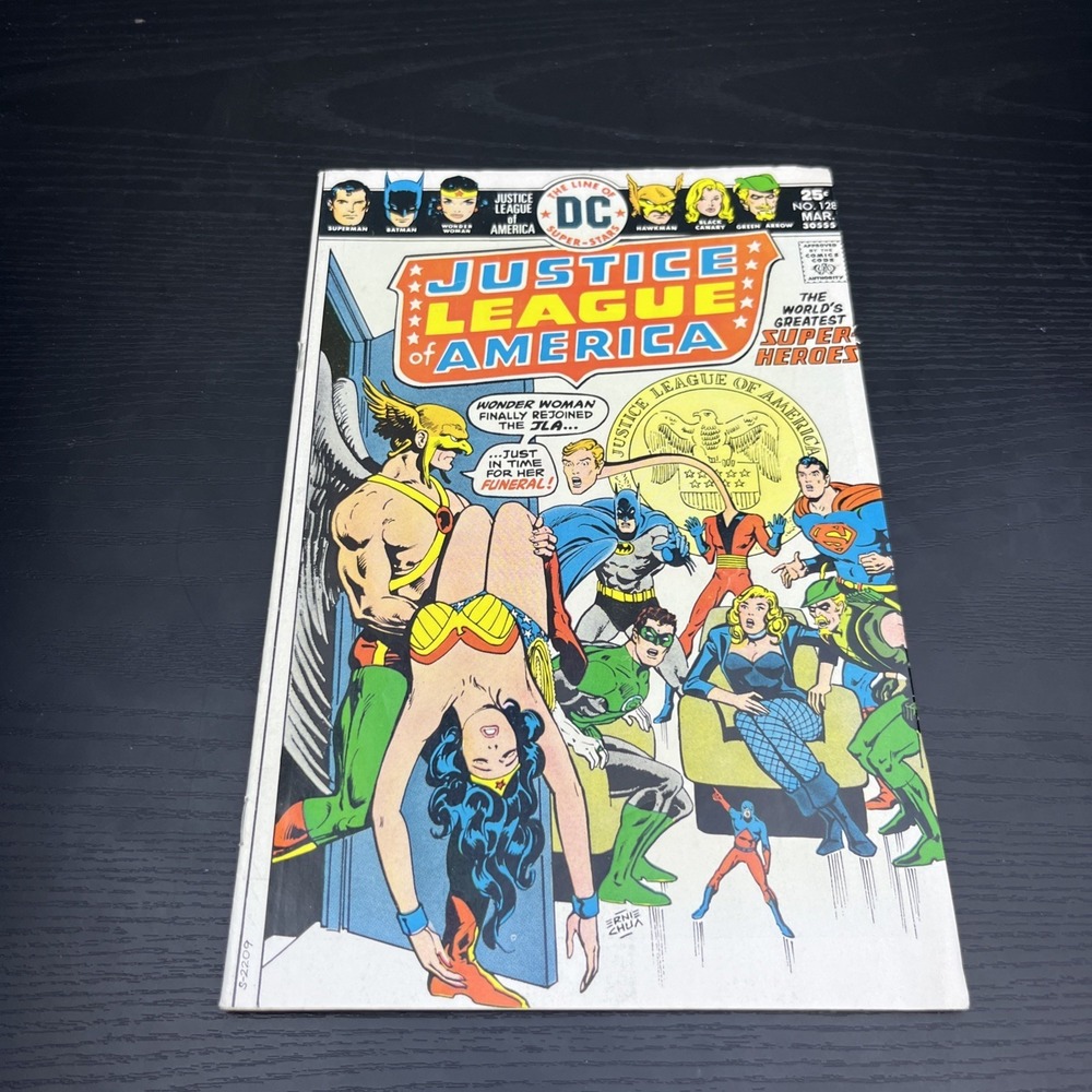 Justice League Of America #128 DC Comics March 1976 Bronze Age Comic